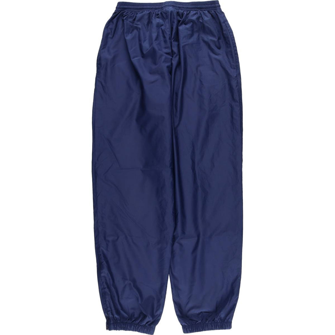 00'S Adidas warm-up pants, nylon pants, rustling pants, men's size L polyester navy blue type Vintage Second Hand