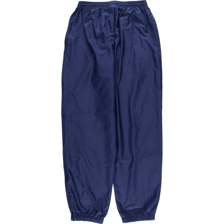 00'S Adidas warm-up pants, nylon pants, rustling pants, men's size L polyester navy blue type Vintage Second Hand