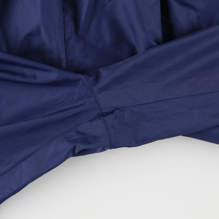 00'S Adidas warm-up pants, nylon pants, rustling pants, men's size L polyester navy blue type Vintage Second Hand