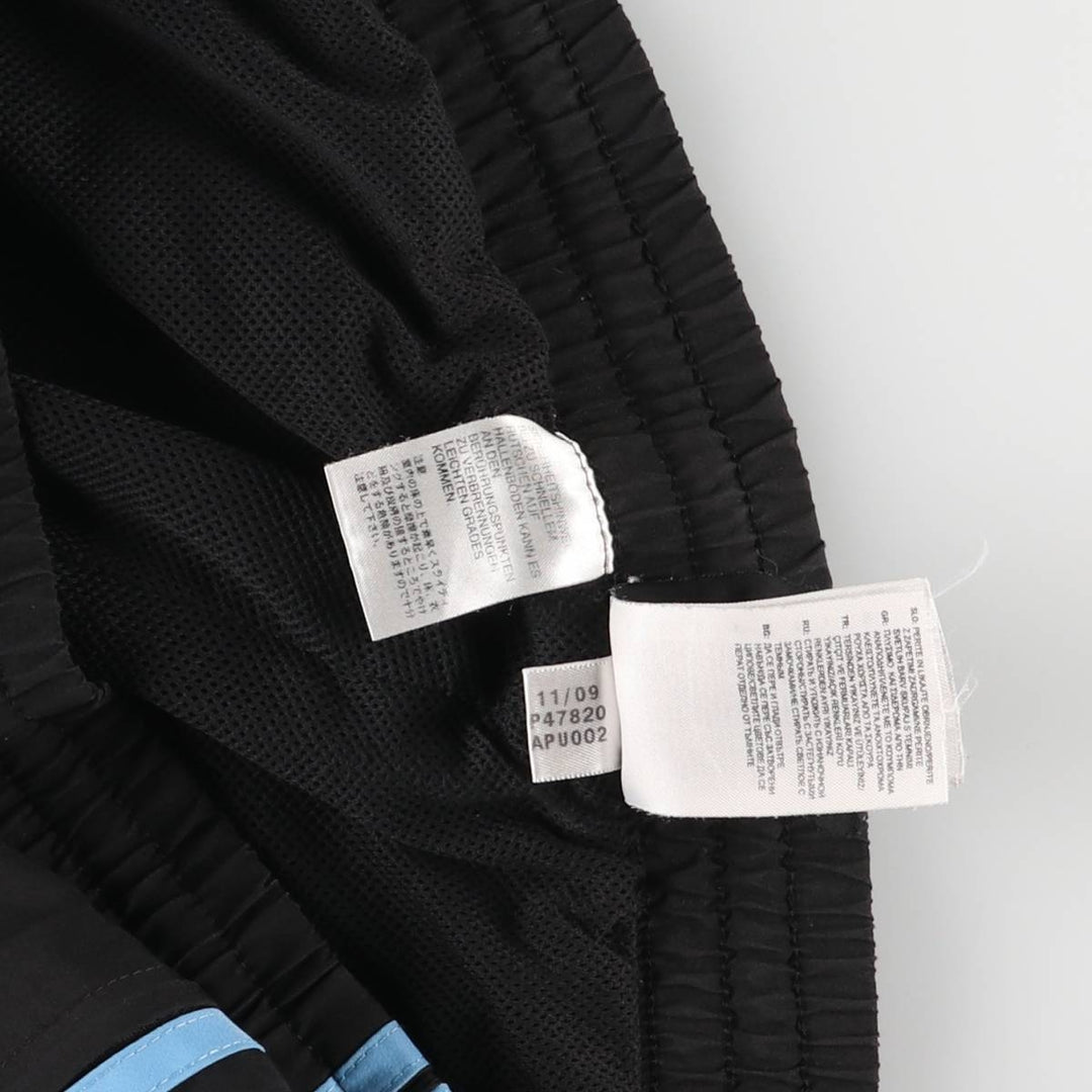 00'S Adidas Argentina national team warm-up pants nylon pants rustling pants men's size L polyester black type Vintage Second Hand