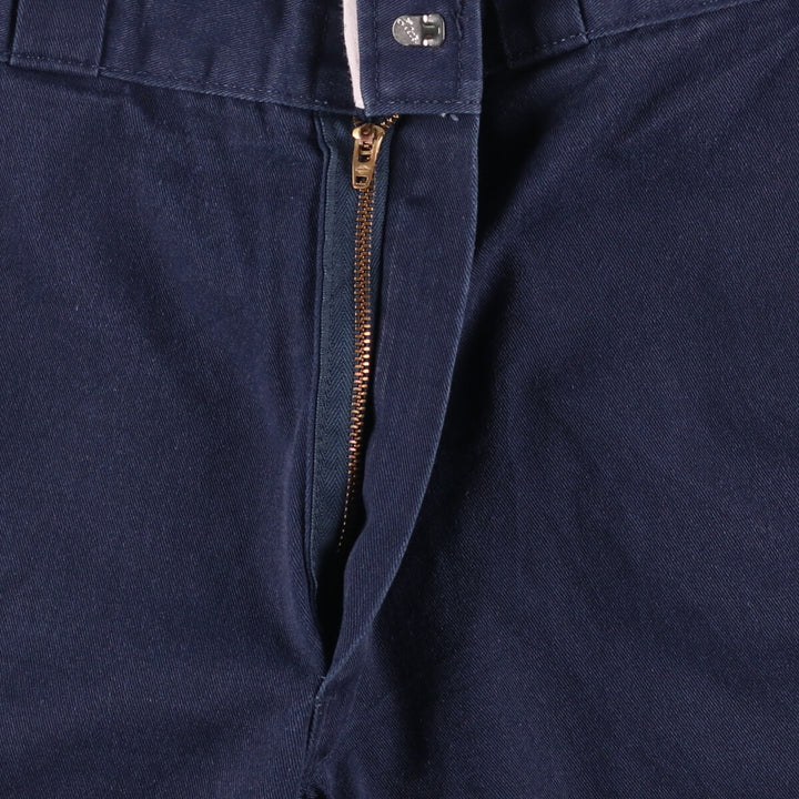 Dickies Loose Fit Work Shorts, Half Pants, Men's, W34 equivalent polyester navy blue type Vintage Second Hand
