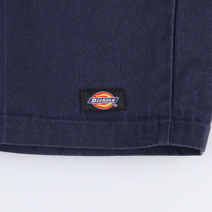 Dickies Loose Fit Work Shorts, Half Pants, Men's, W34 equivalent polyester navy blue type Vintage Second Hand