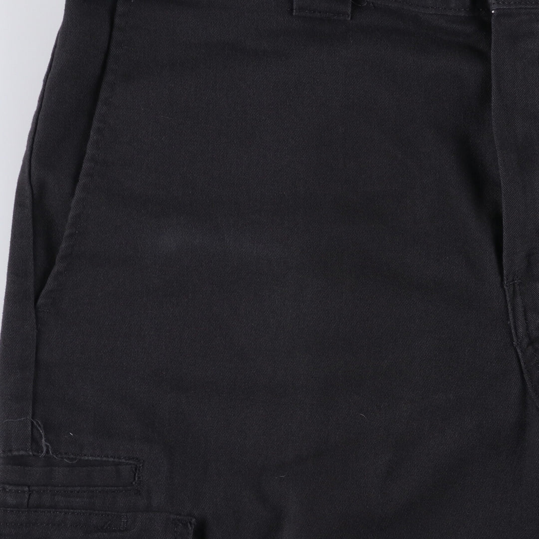 Dickies FLEX Relaxed Fit Cargo Shorts, Men's, W36 equivalent polyester black type Vintage Second Hand