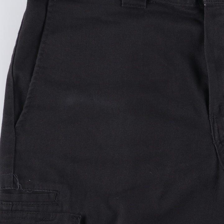 Dickies FLEX Relaxed Fit Cargo Shorts, Men's, W36 equivalent polyester black type Vintage Second Hand