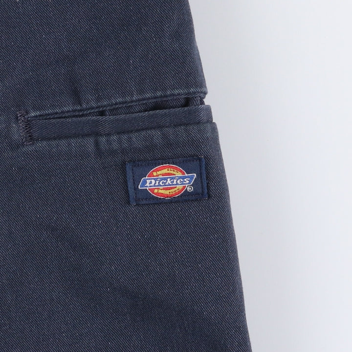 Dickies Work Shorts, Half Pants, Men's, W36 equivalent polyester navy blue type Vintage Second Hand