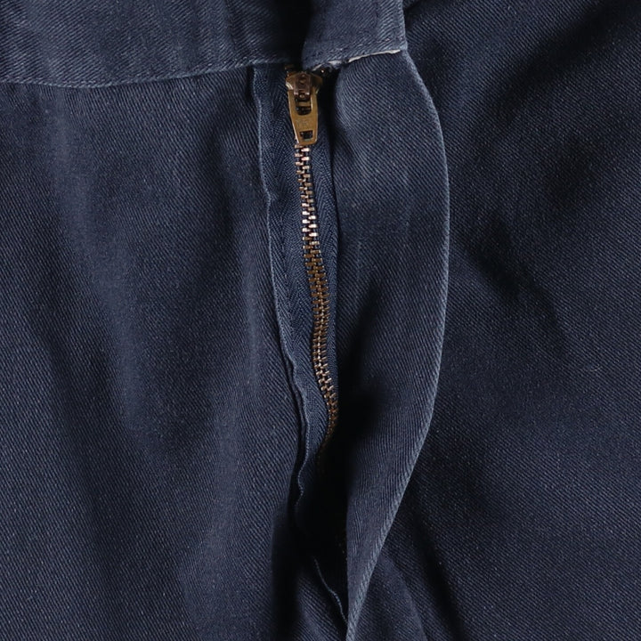 Dickies Work Shorts, Half Pants, Men's, W36 equivalent polyester navy blue type Vintage Second Hand