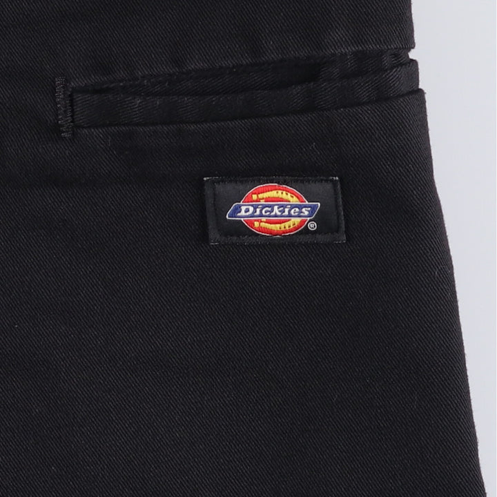 Dickies Work Shorts, Half Pants, Men's, W37 equivalent polyester black type Vintage Second Hand