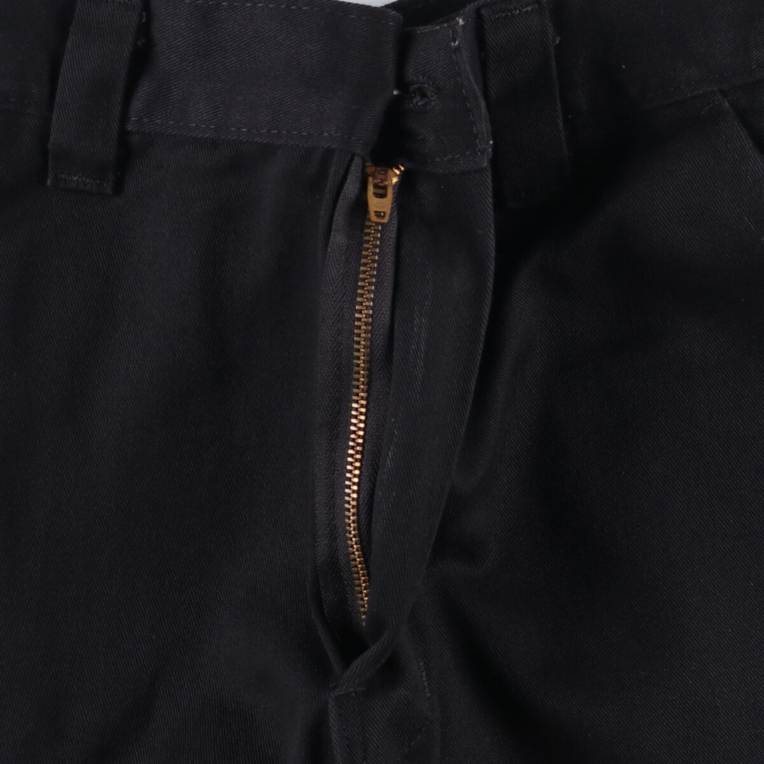 Dickies Work Shorts, Half Pants, Men's, W37 equivalent polyester black type Vintage Second Hand