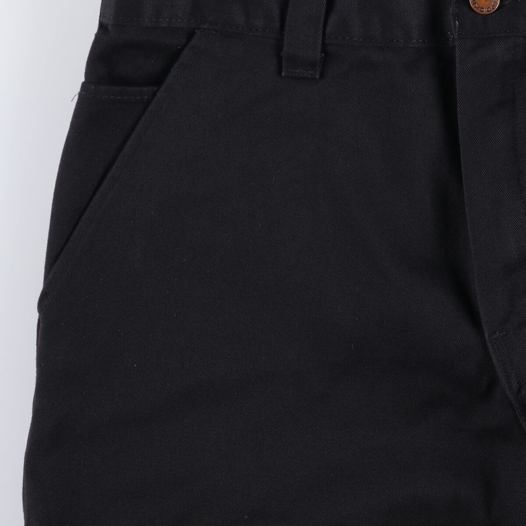 Dickies Work Shorts, Half Pants, Men's, W37 equivalent polyester black type Vintage Second Hand