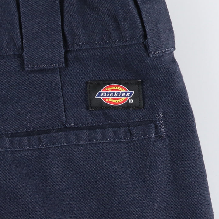 Dickies Relaxed Fit Work Shorts, Half Pants, Men's, W35 equivalent polyester navy blue type Vintage Second Hand