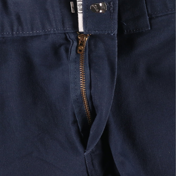 Dickies Relaxed Fit Work Shorts, Half Pants, Men's, W35 equivalent polyester navy blue type Vintage Second Hand