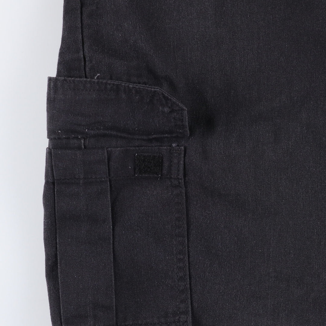 Dickies FLEX Relaxed Fit Cargo Shorts, Half Pants, Men's, W32 equivalent polyester black type Vintage Second Hand