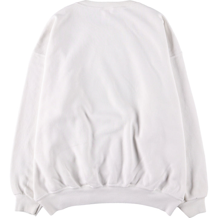 90'S HARD ROCK CAFE Advertising Sweatshirt, Made in USA, Men's XL cotton white type Vintage Second Hand