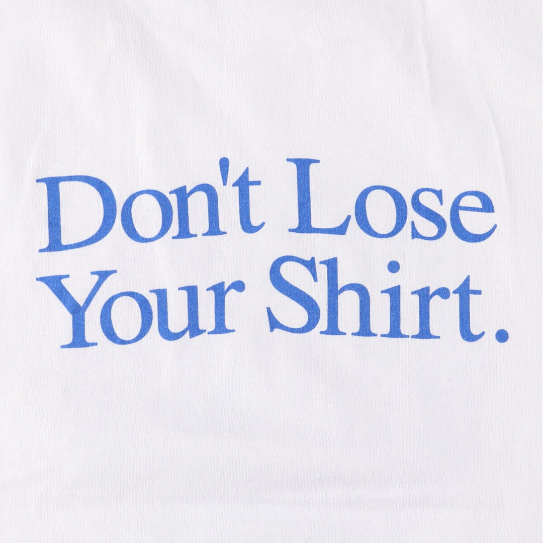 90'S Fruit of the Loom Michigan Lawyers Mutual Insurance Company Advertising T-Shirt Made in USA Men's XL Vintage cotton white type Vintage Second Hand