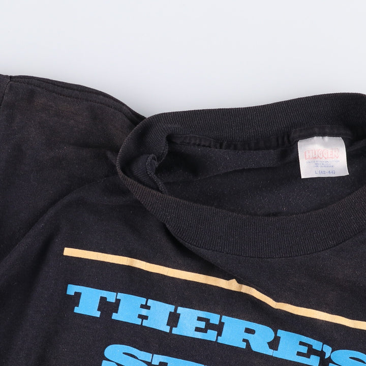 Hugger OLE COUNTRY Band T-shirt, Made in USA, Men's L size cotton black type Vintage Second Hand