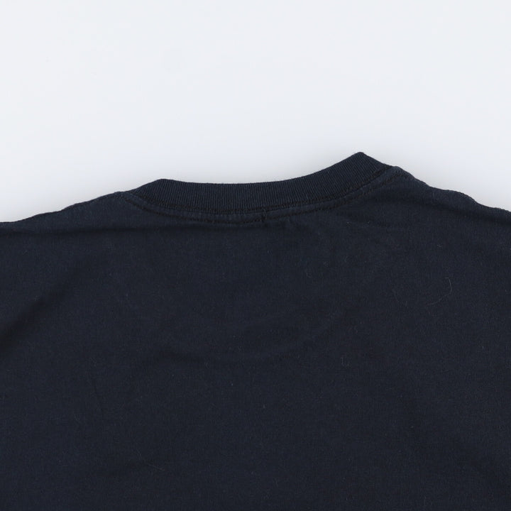 Liquid Blue GRATEFUL DEAD Skull Pattern Band T-shirt Band Tee Men's L size cotton black type Vintage Second Hand