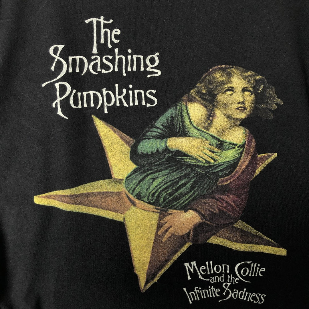 THE SMASHING PUMPKINS Smashing Pumpkins Band T-shirt Band T Men's L size cotton black type Vintage Second Hand