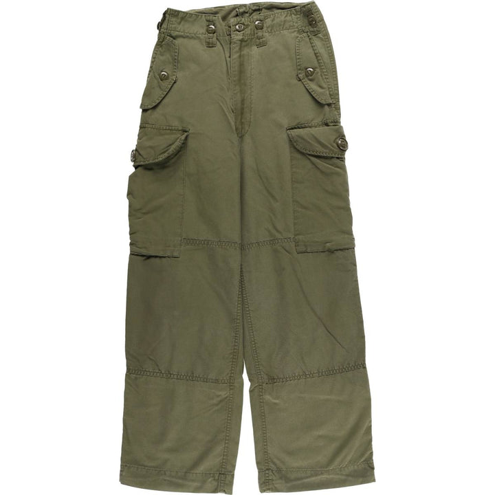 Canadian Army Military Cargo Pants 7028 Women's L (w27) Vintage unclear Khaki type Vintage Second Hand