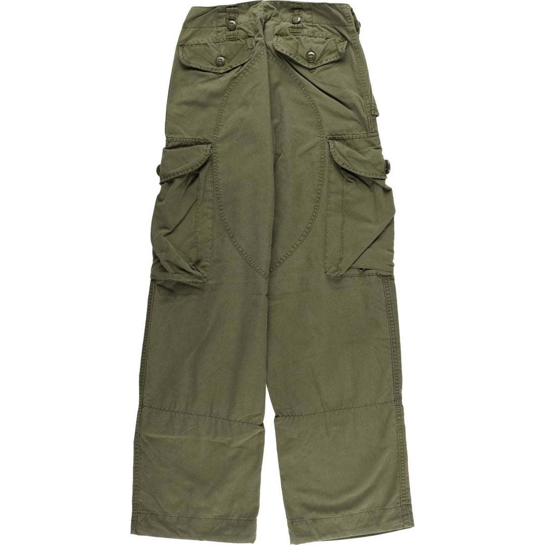 Canadian Army Military Cargo Pants 7028 Women's L (w27) Vintage unclear Khaki type Vintage Second Hand