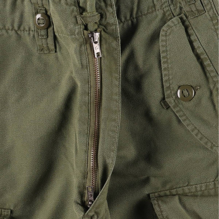 Canadian Army Military Cargo Pants 7028 Women's L (w27) Vintage unclear Khaki type Vintage Second Hand