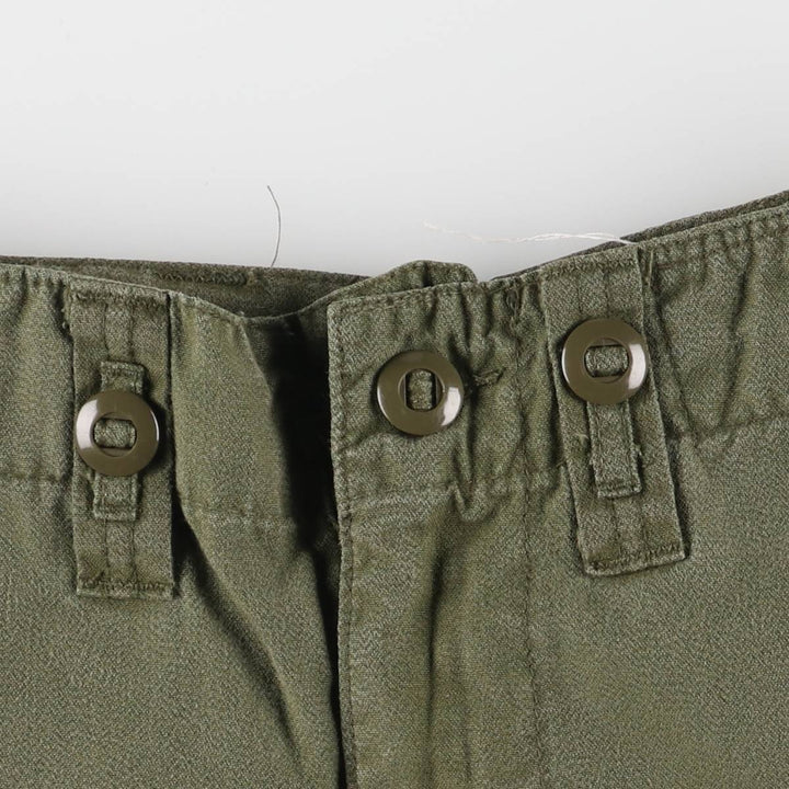 Canadian Army Military Cargo Pants 7028 Women's L (w27) Vintage unclear Khaki type Vintage Second Hand