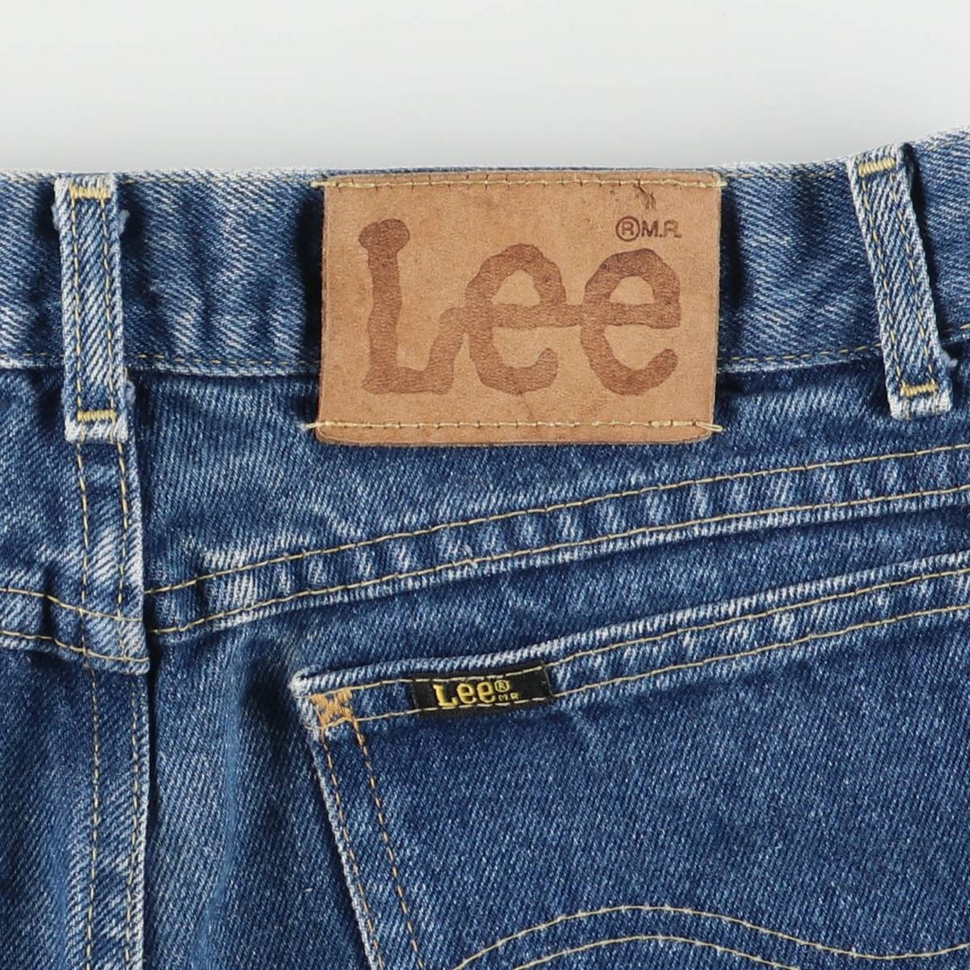 Lee Riders Straight Denim Pants Made in USA Women's L (w28) Vintage cotton blue type Vintage Second Hand