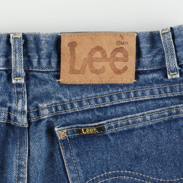 Lee Riders Straight Denim Pants Made in USA Women's L (w28) Vintage cotton blue type Vintage Second Hand