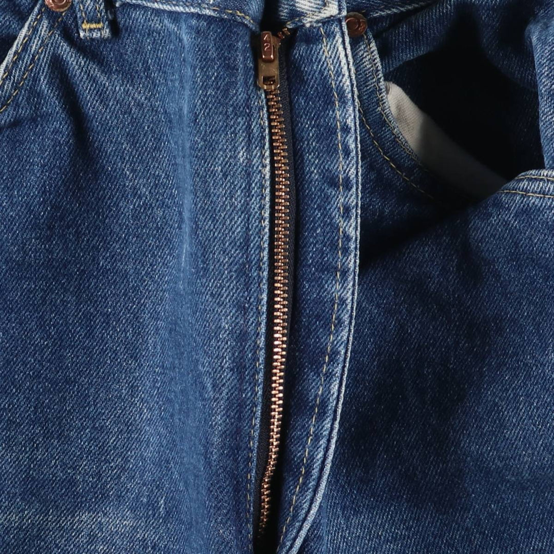 Lee Riders Straight Denim Pants Made in USA Women's L (w28) Vintage cotton blue type Vintage Second Hand