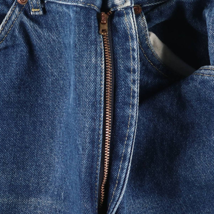 Lee Riders Straight Denim Pants Made in USA Women's L (w28) Vintage cotton blue type Vintage Second Hand