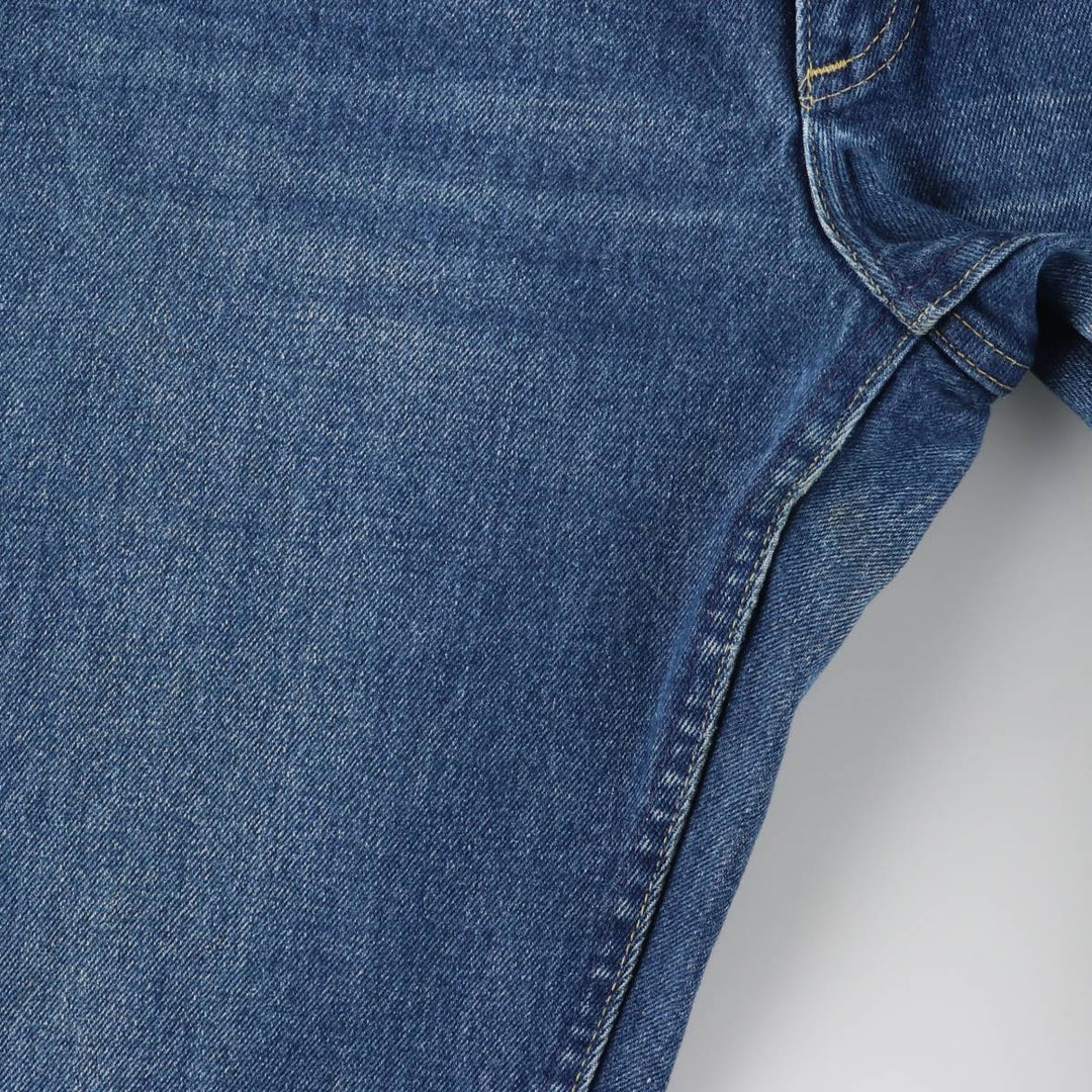 Lee Riders Straight Denim Pants Made in USA Women's L (w28) Vintage cotton blue type Vintage Second Hand