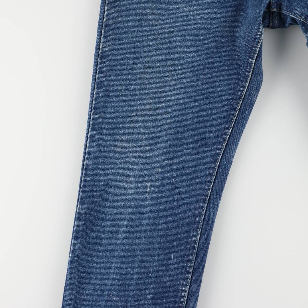 Lee Riders Straight Denim Pants Made in USA Women's L (w28) Vintage cotton blue type Vintage Second Hand