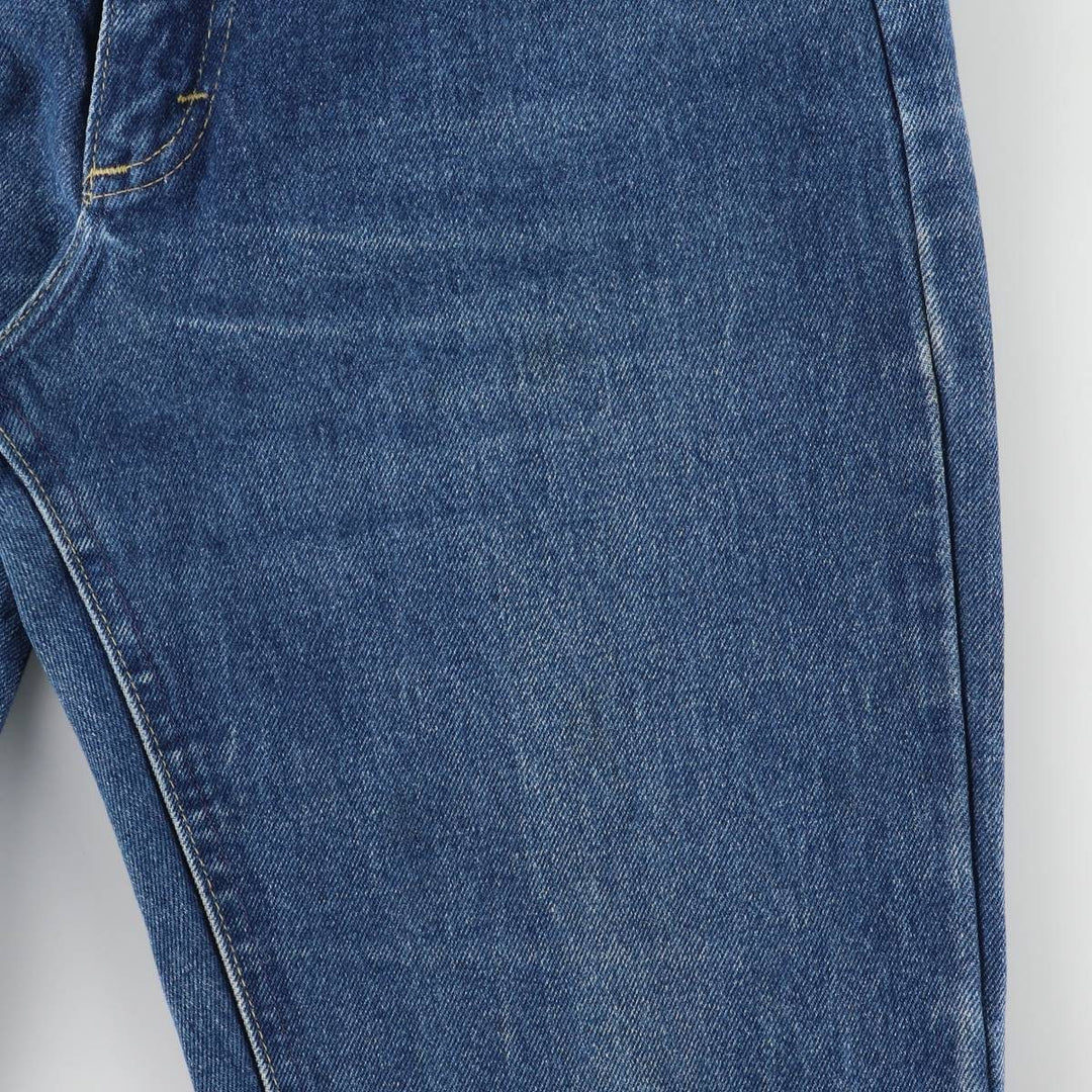 Lee Riders Straight Denim Pants Made in USA Women's L (w28) Vintage cotton blue type Vintage Second Hand