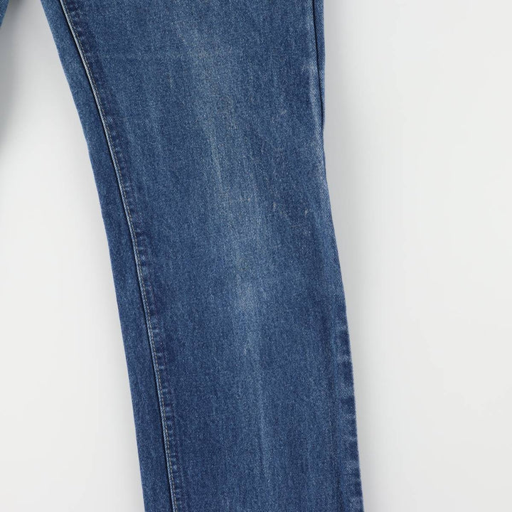 Lee Riders Straight Denim Pants Made in USA Women's L (w28) Vintage cotton blue type Vintage Second Hand