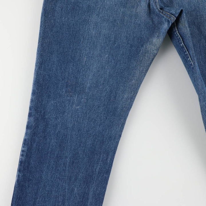Lee Riders Straight Denim Pants Made in USA Women's L (w28) Vintage cotton blue type Vintage Second Hand