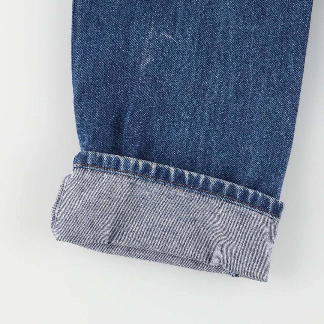 Lee Riders Straight Denim Pants Made in USA Women's L (w28) Vintage cotton blue type Vintage Second Hand