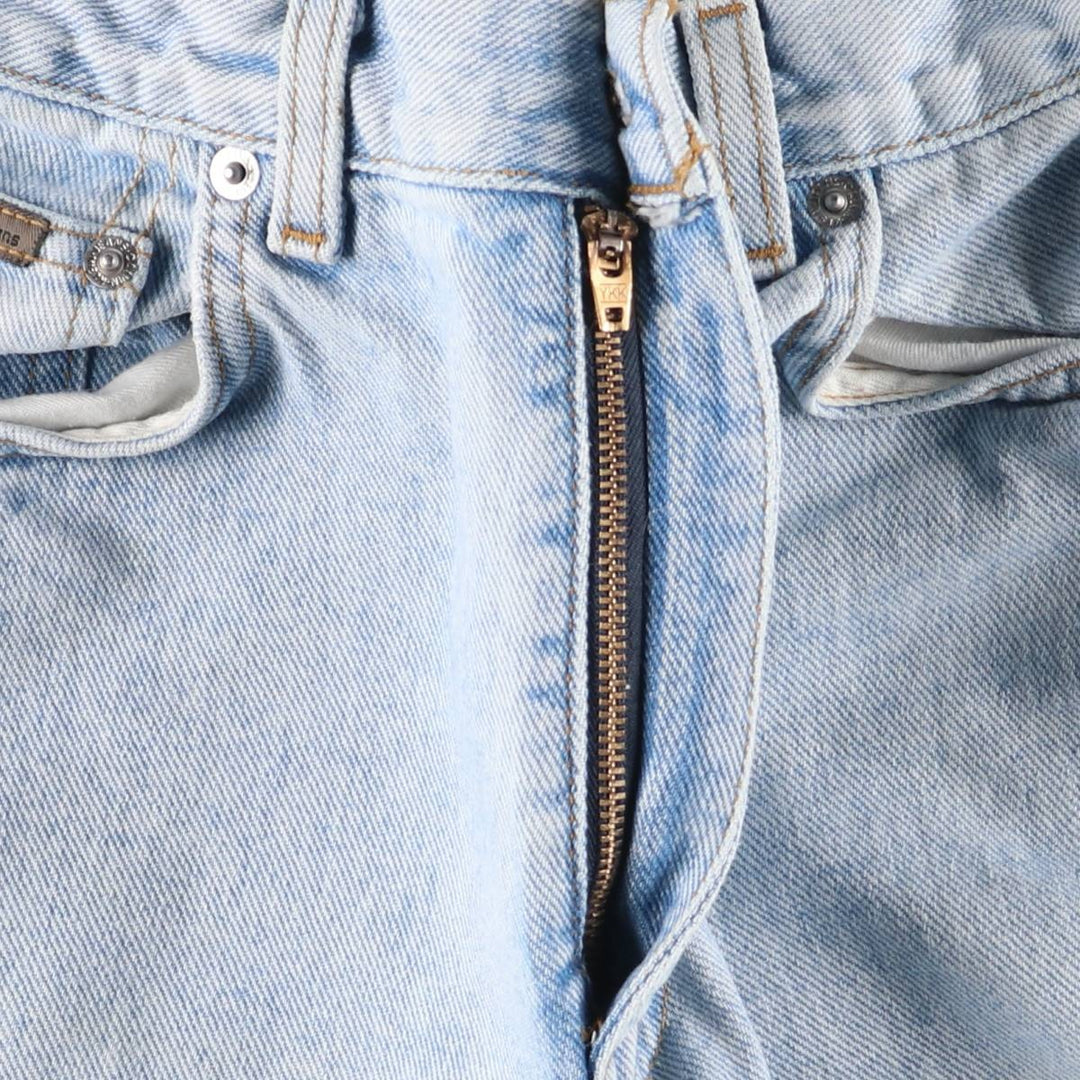 Calvin Klein JEANS Tapered denim pants for women, size L (w28) cotton Blue type light blue Vintage Second Hand
