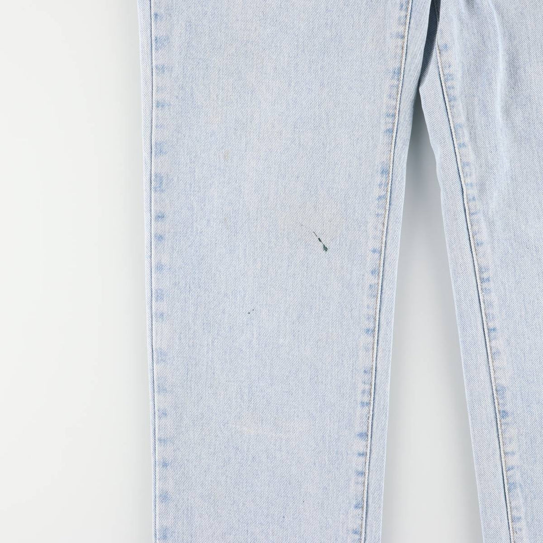 Calvin Klein JEANS Tapered denim pants for women, size L (w28) cotton Blue type light blue Vintage Second Hand