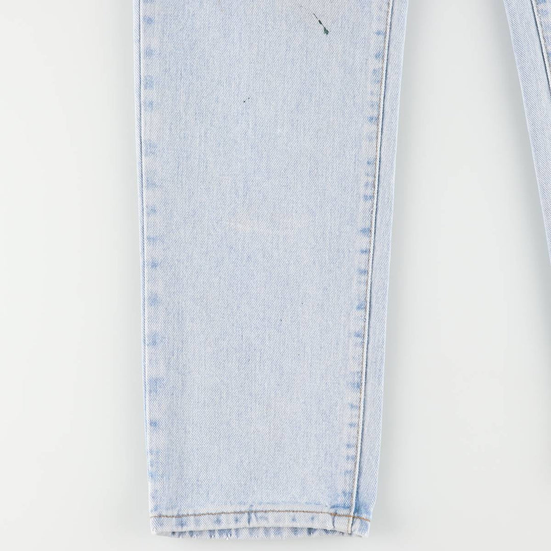 Calvin Klein JEANS Tapered denim pants for women, size L (w28) cotton Blue type light blue Vintage Second Hand