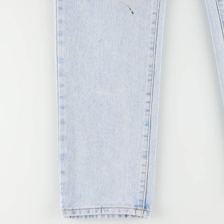 Calvin Klein JEANS Tapered denim pants for women, size L (w28) cotton Blue type light blue Vintage Second Hand