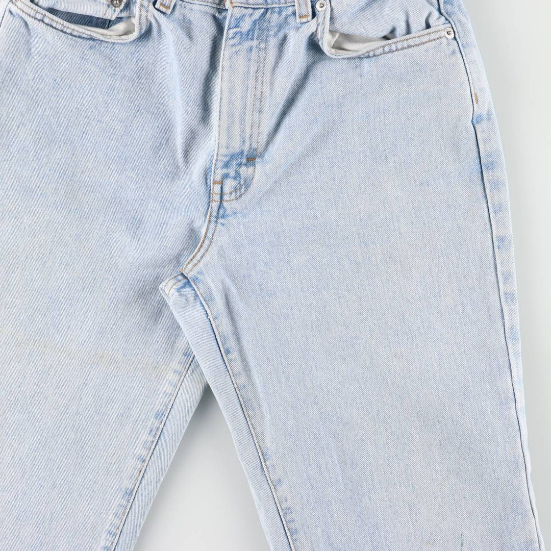 Calvin Klein JEANS Tapered denim pants for women, size L (w28) cotton Blue type light blue Vintage Second Hand