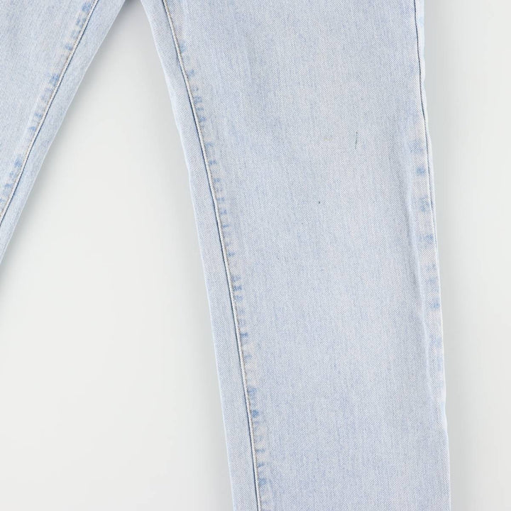 Calvin Klein JEANS Tapered denim pants for women, size L (w28) cotton Blue type light blue Vintage Second Hand