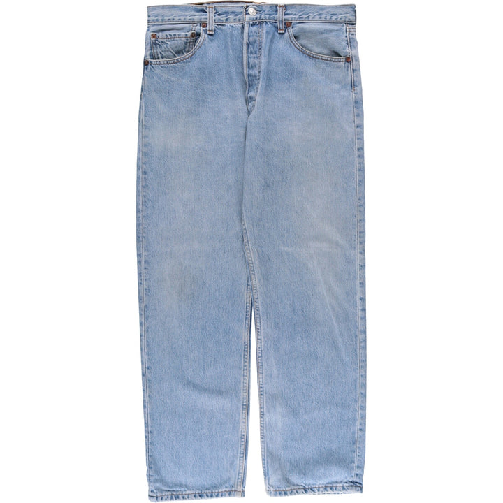 00'S Levi's 501-0193 Straight Denim Pants Made in Canada Men's W34 cotton blue type Vintage Second Hand