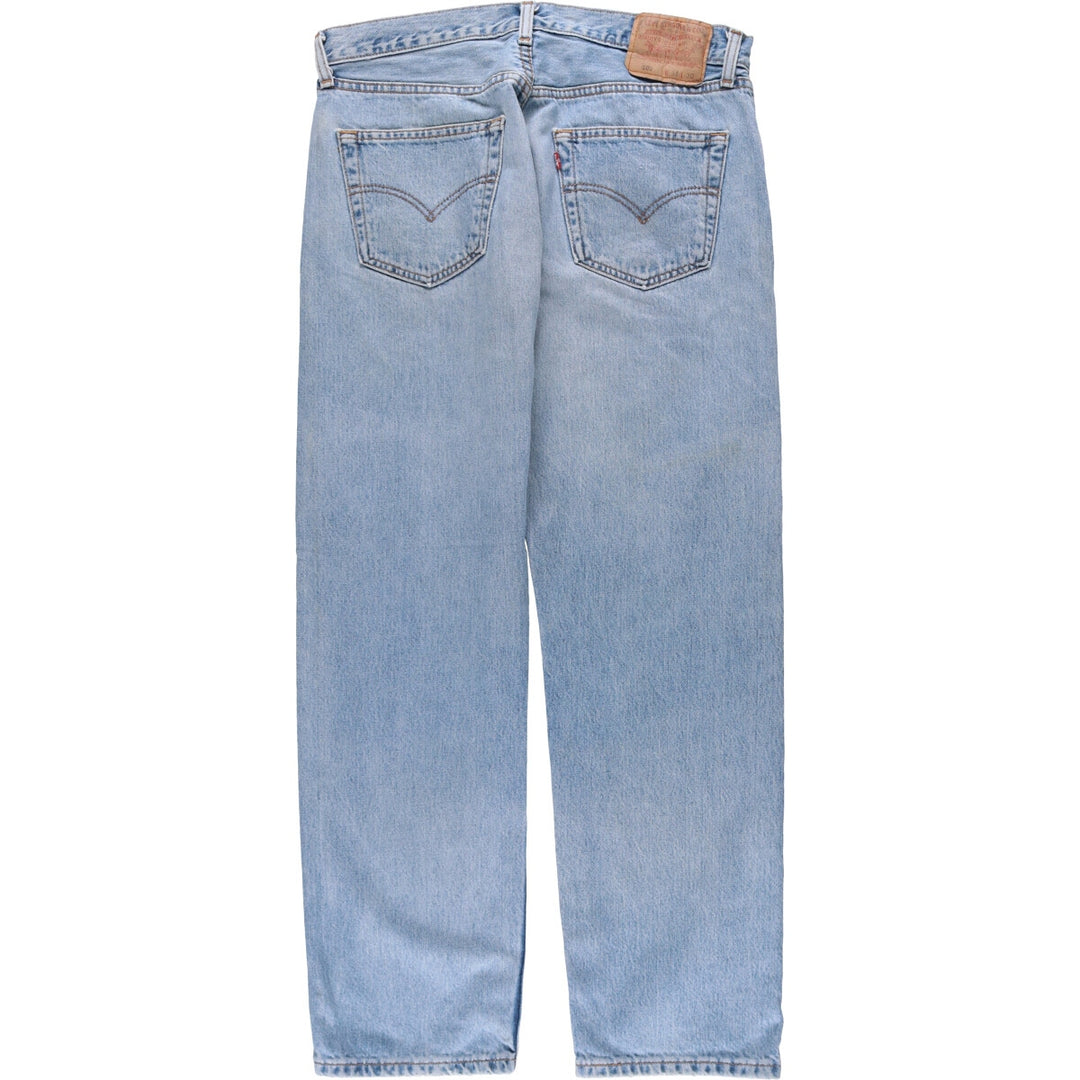 00'S Levi's 501-0193 Straight Denim Pants Made in Canada Men's W34 cotton blue type Vintage Second Hand