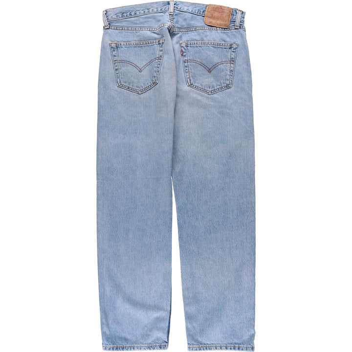 00'S Levi's 501-0193 Straight Denim Pants Made in Canada Men's W34 cotton blue type Vintage Second Hand