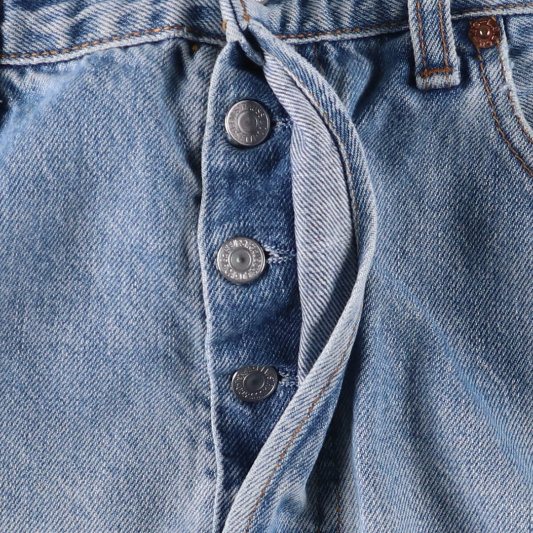 00'S Levi's 501-0193 Straight Denim Pants Made in Canada Men's W34 cotton blue type Vintage Second Hand