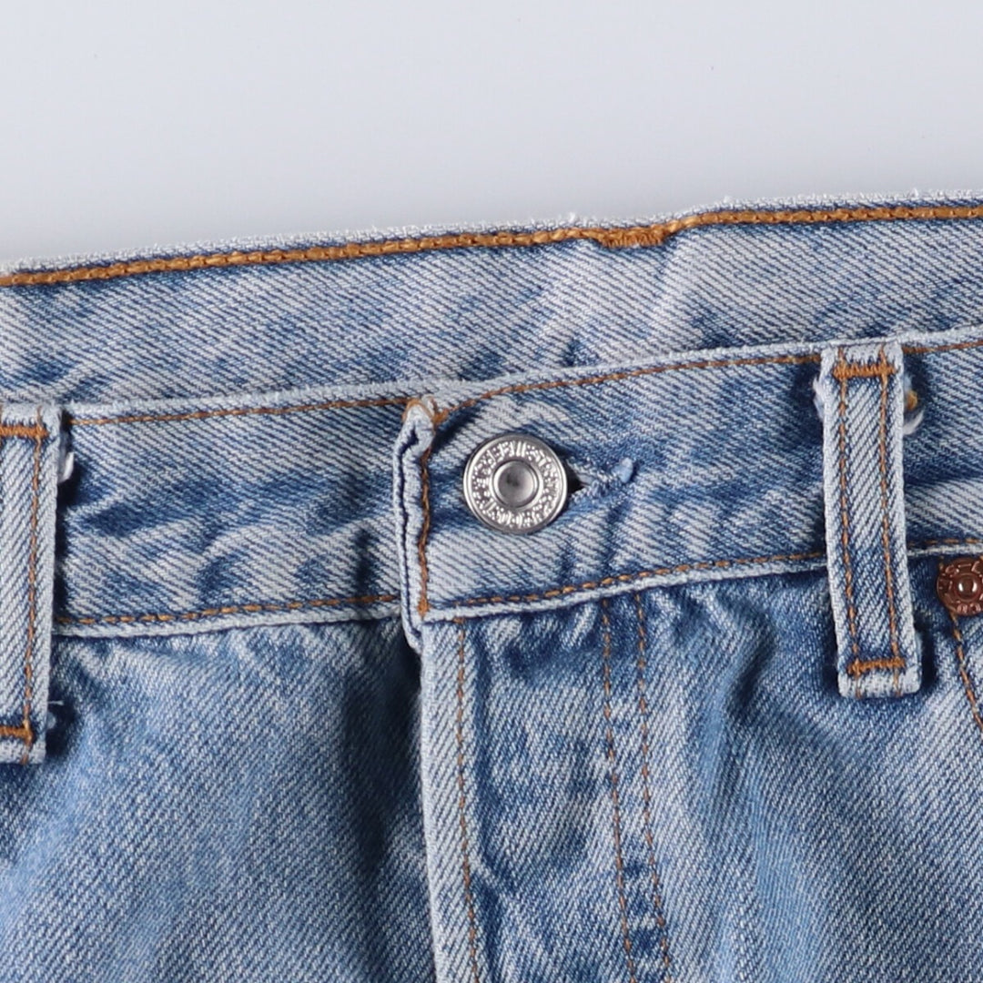 00'S Levi's 501-0193 Straight Denim Pants Made in Canada Men's W34 cotton blue type Vintage Second Hand
