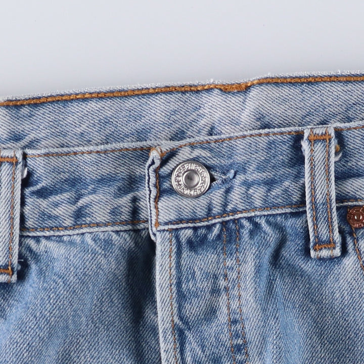 00'S Levi's 501-0193 Straight Denim Pants Made in Canada Men's W34 cotton blue type Vintage Second Hand