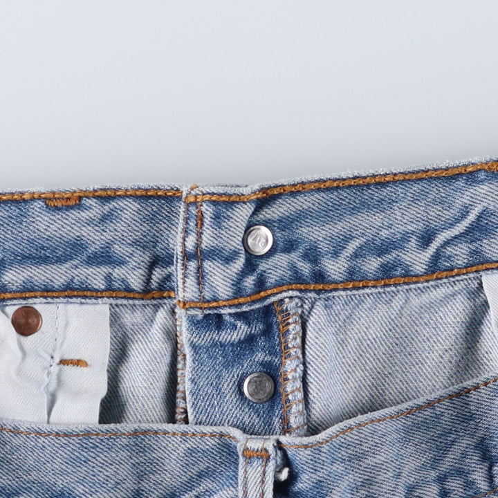 00'S Levi's 501-0193 Straight Denim Pants Made in Canada Men's W34 cotton blue type Vintage Second Hand