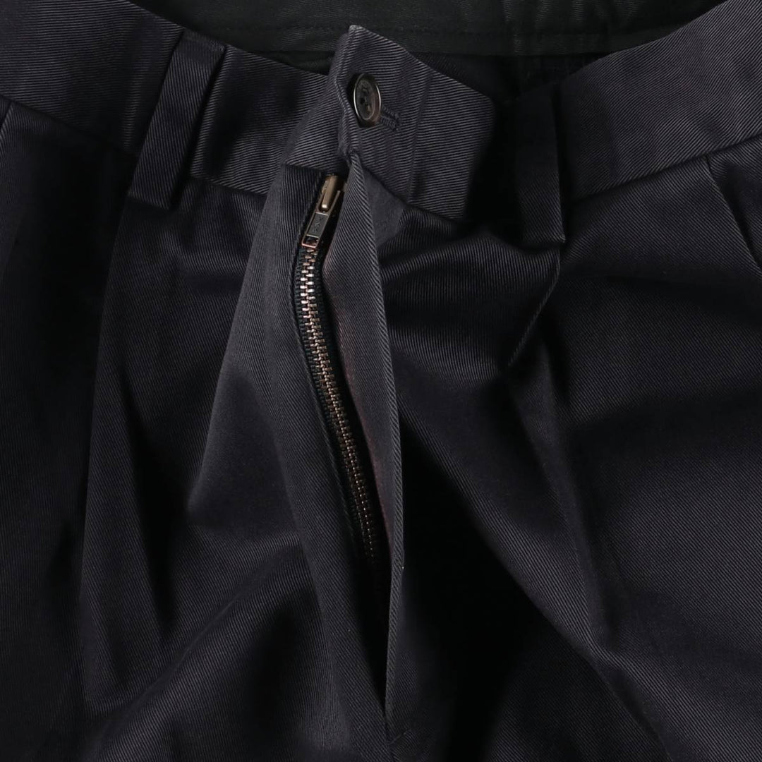 Brooks Brothers ELLIOT Two-Tuck Chino Pants for Men, W31 cotton navy blue type Vintage Second Hand