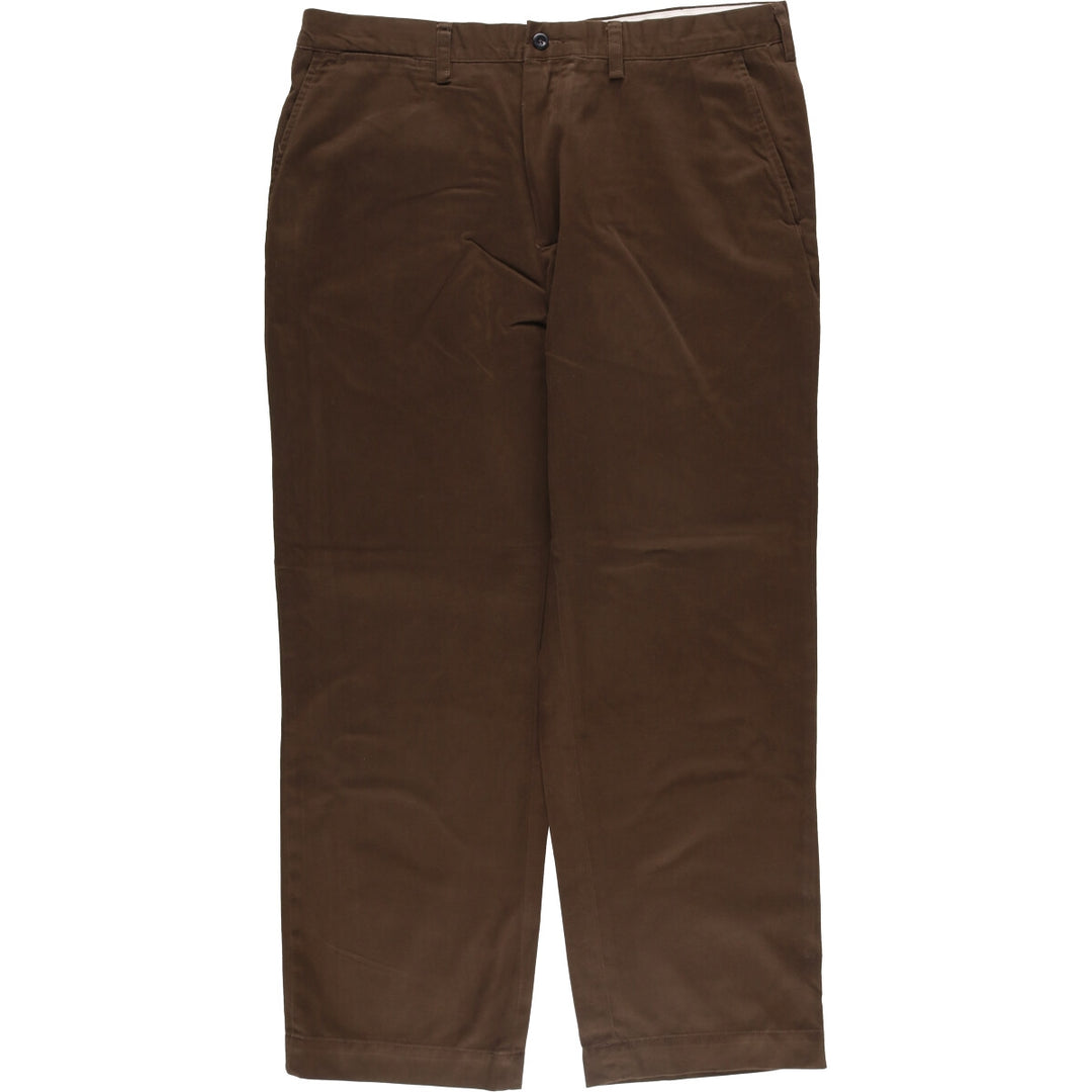 Ralph Lauren POLO by Ralph Lauren PRESTON PANT Chino pants for men, equivalent to w37 cotton brown type Vintage Second Hand
